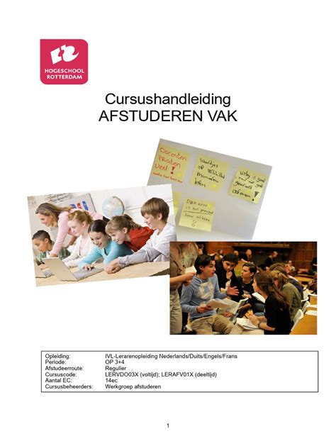 Handleiding vak